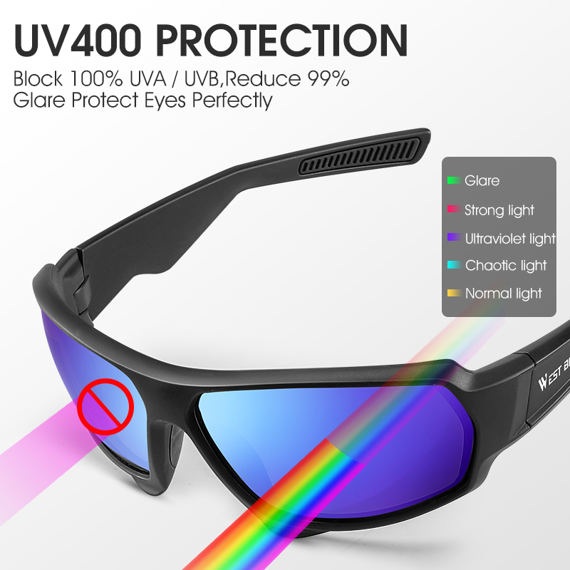 نظارات WEST BIKING المستقطبة ل - مراجعة Fishing Sunglasses Polarized وسعره