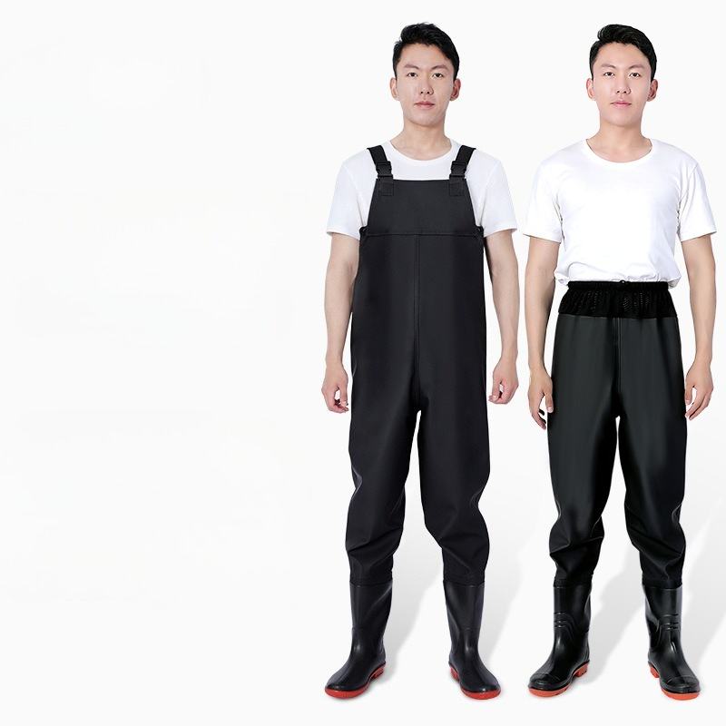 سروال صيد مصنوع من مادة PVC مع - مراجعة Fishing Pants Waterproof وسعره