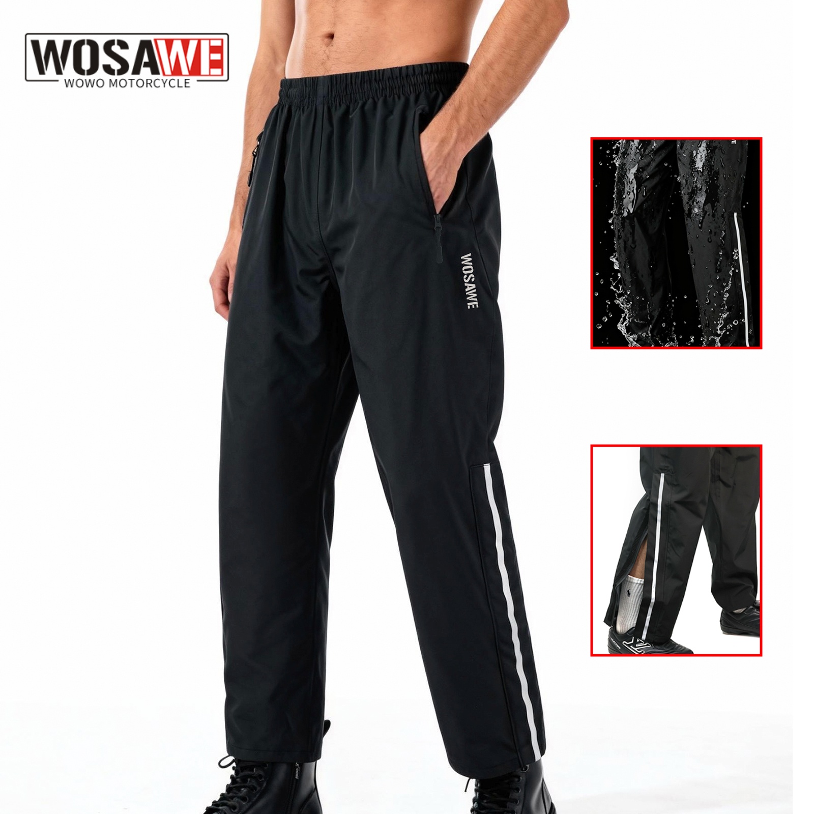 WOSAWE دراجة نارية دراجة نارية - مراجعة Fishing Pants Waterproof وسعره