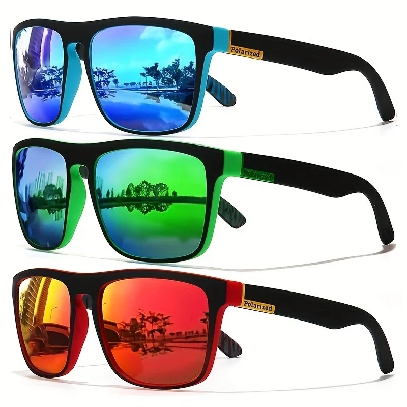 نظارات شمسية مربعة الشكل مستقط - مراجعة Fishing Sunglasses Polarized وسعره