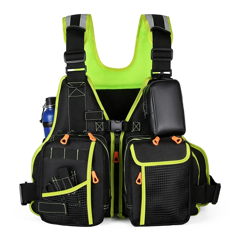 سترة صيد متعددة الوظائف للبالغ - مراجعة Fishing Jacket Waterproof وسعره