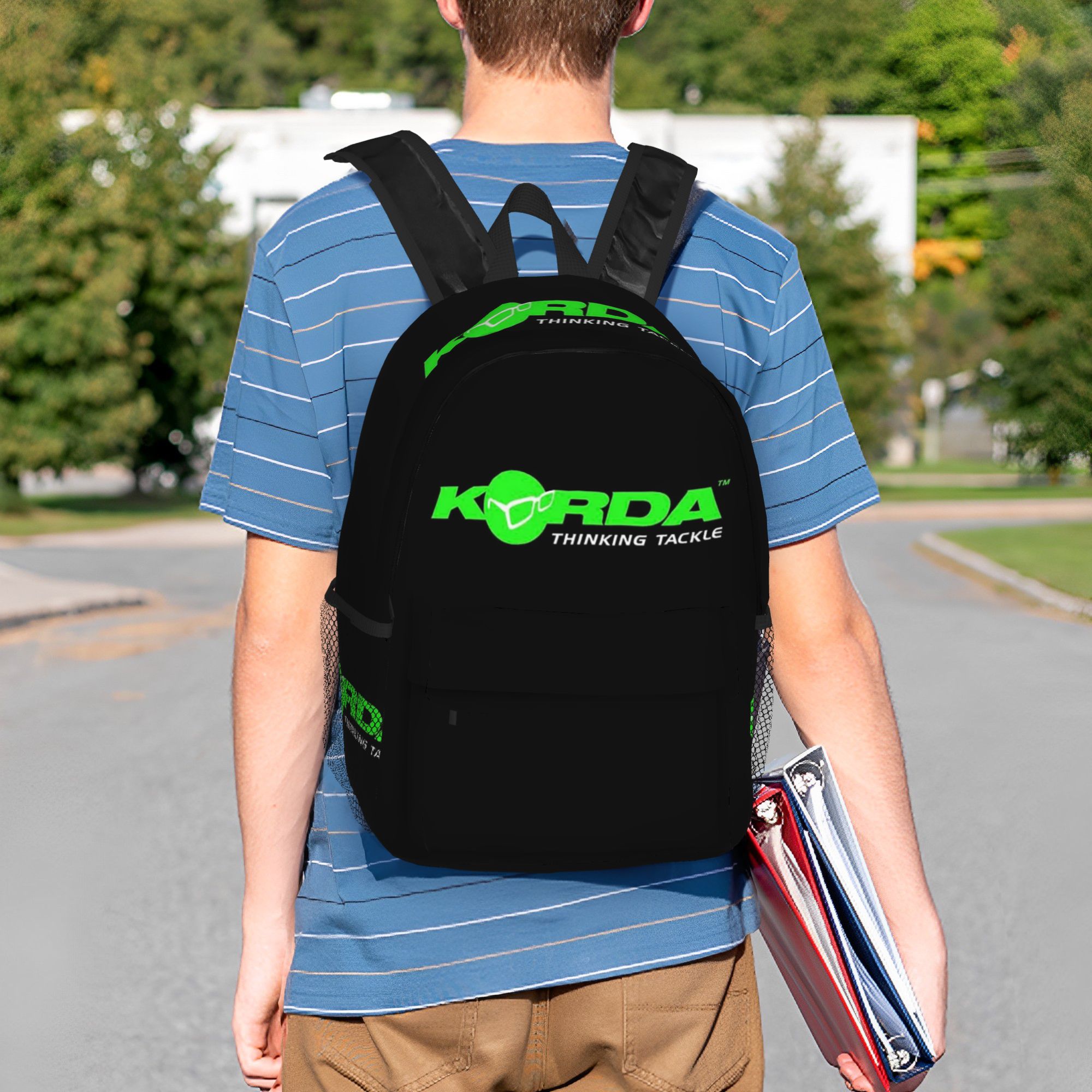 حقيبة ظهر بشعار كوردا فيشنج، ه - مراجعة Fishing Backpack وسعره