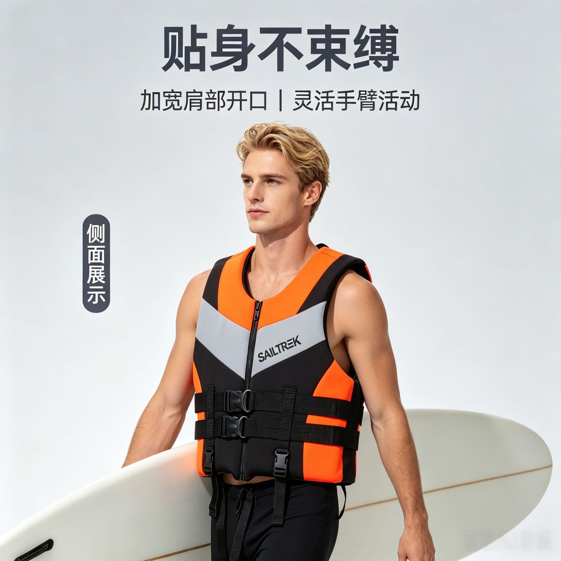 سترة نجاة فائقة الطفو للسباحة  - مراجعة Fishing Vest وسعره
