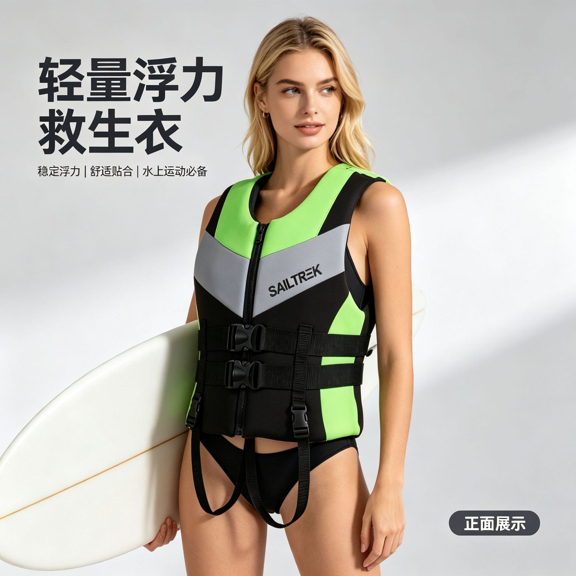 سترة نجاة فائقة الطفو للسباحة  - مراجعة Fishing Vest وسعره