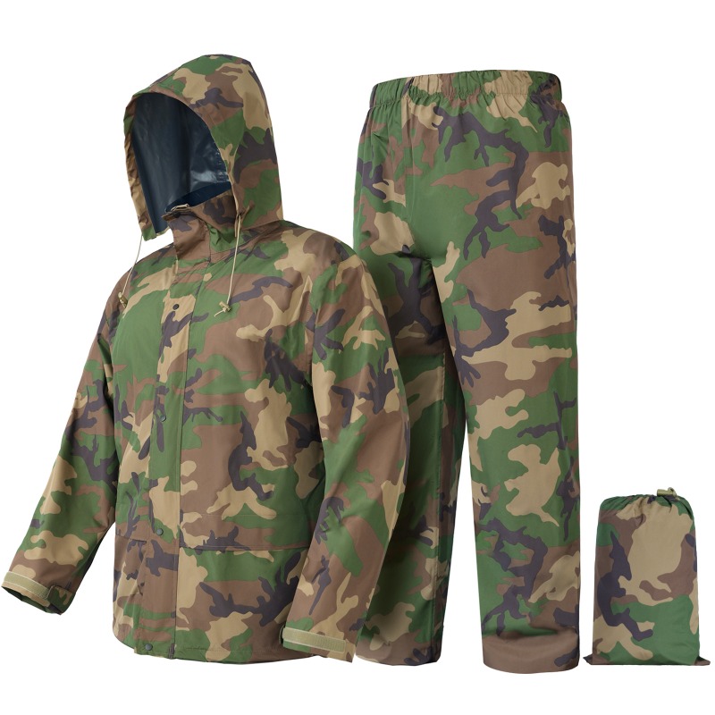 بدلة معطف وسروال مطر مقاومة لل - مراجعة Fishing Rain Suit وسعره